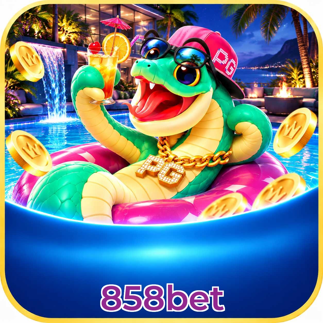 858bet Logo
