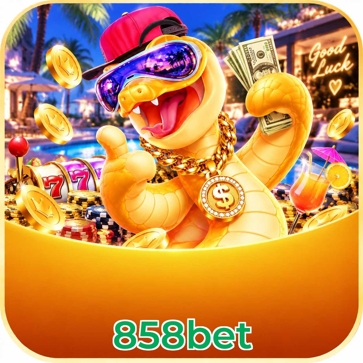 858bet Logo
